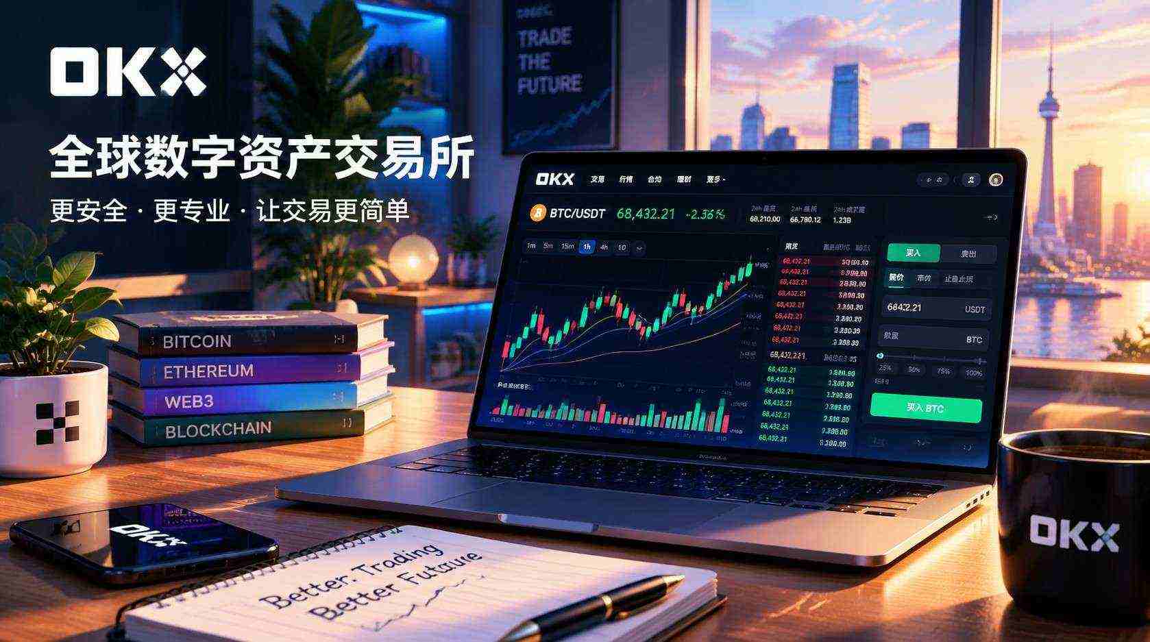 欧yi交易所下载 官网首屏界面展示
